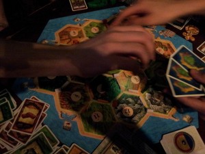 The Hands that rule the Catan
